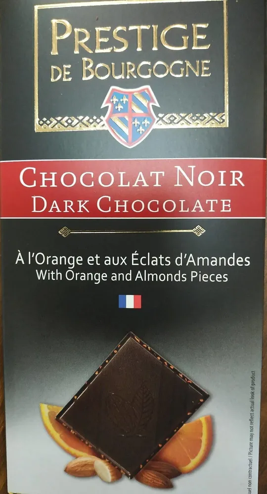 Chocolat noir prestige de Bourgogne