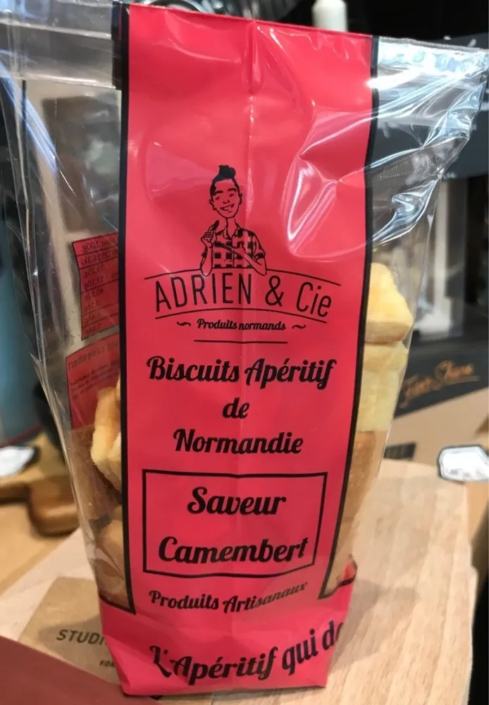 Biscuit aperitif de Normandie saveur Camembert