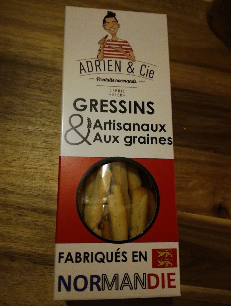 Gressins artisanaux & aux graines