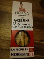 Gressins artisanaux & aux graines