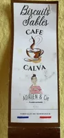 Biscuits sablés café calvados