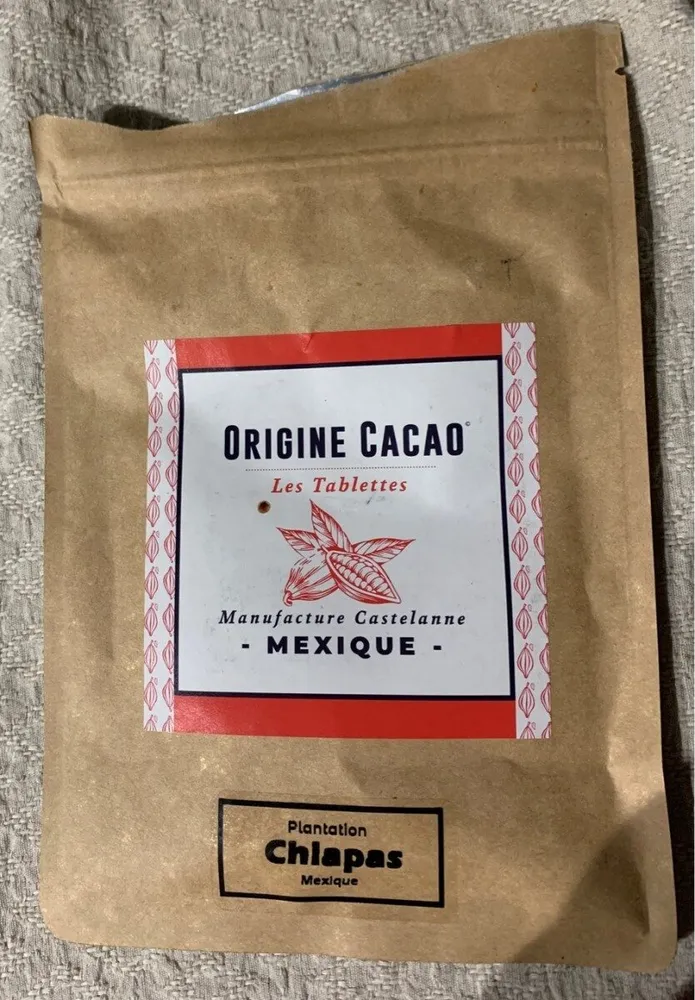 Origine Cacao, les tablettes
