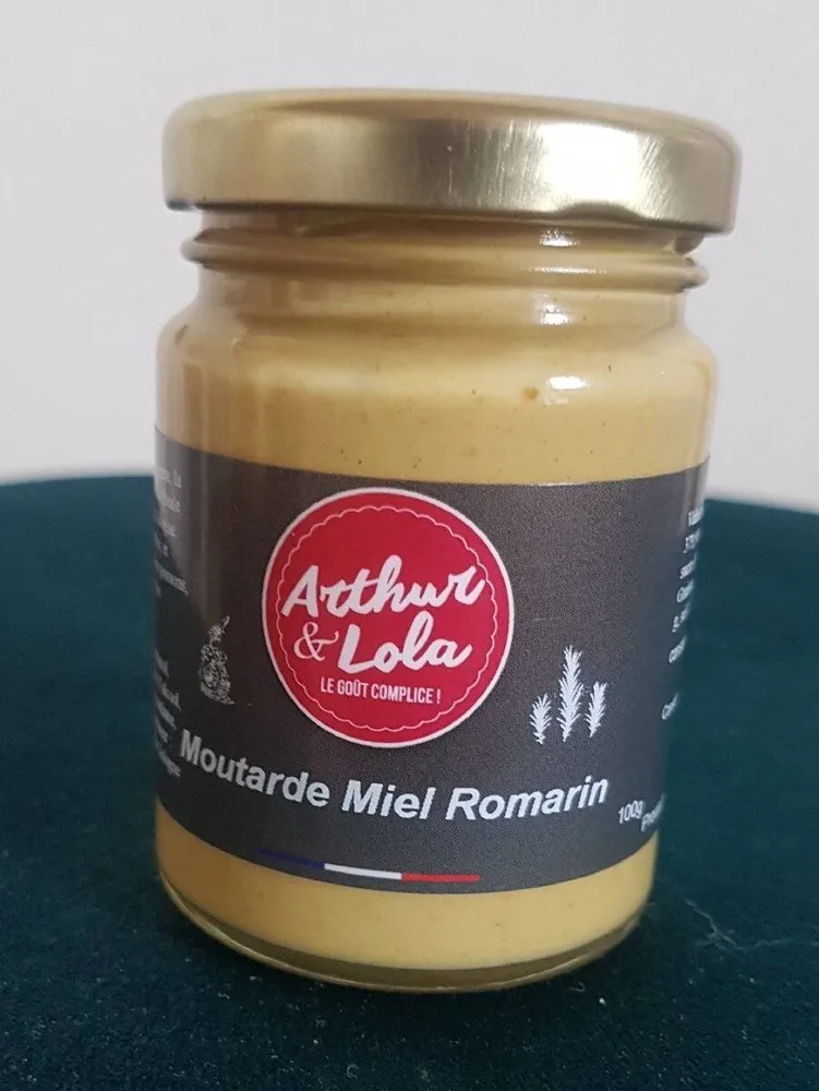 Moutarde miel romarin