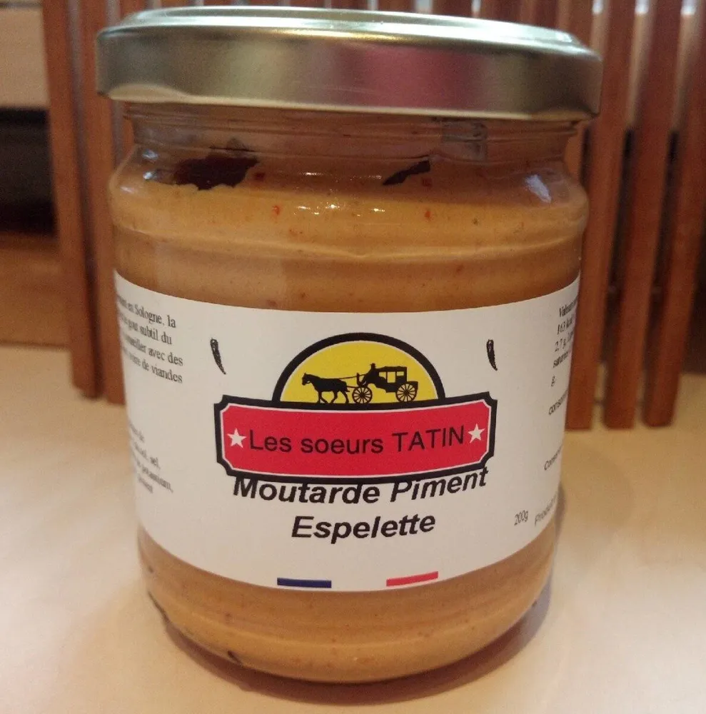Moutarde piment espelette