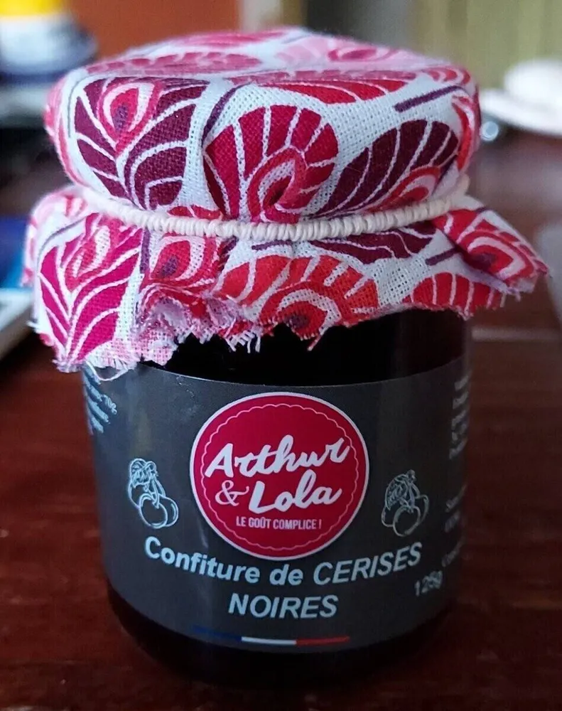 Confiture de CERISES NOIRES