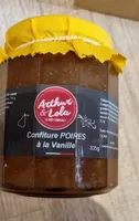 Confiture poires à la vanille