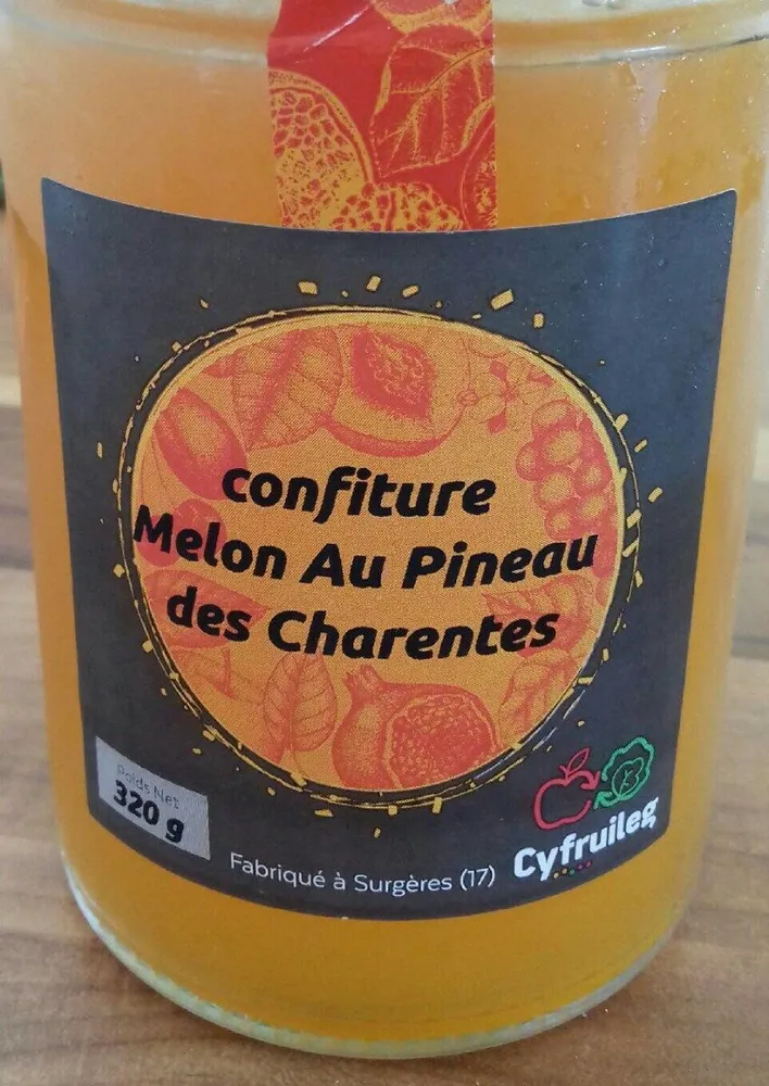 Confiture melon au Pineau des Charentes