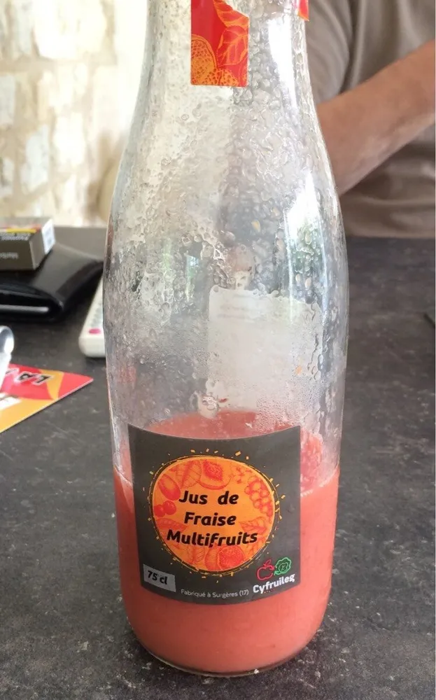 Jus de fruit cyfruileg