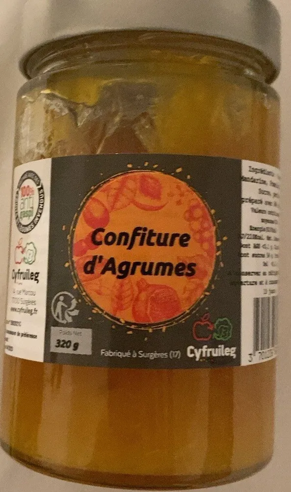 Confiture d'agrumes