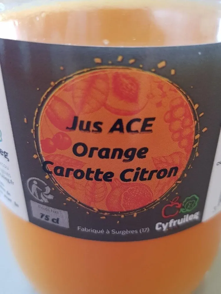 Jus ACE Orange Carotte Citron