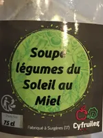 Soupe légumes du soliel au miel