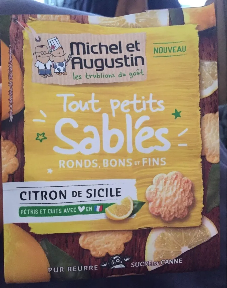 Sablés au citron de Sicile