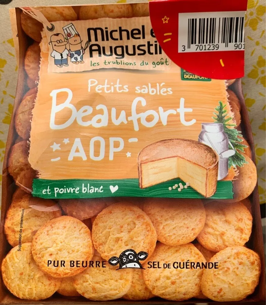 Petits sablés Beaufort AOP