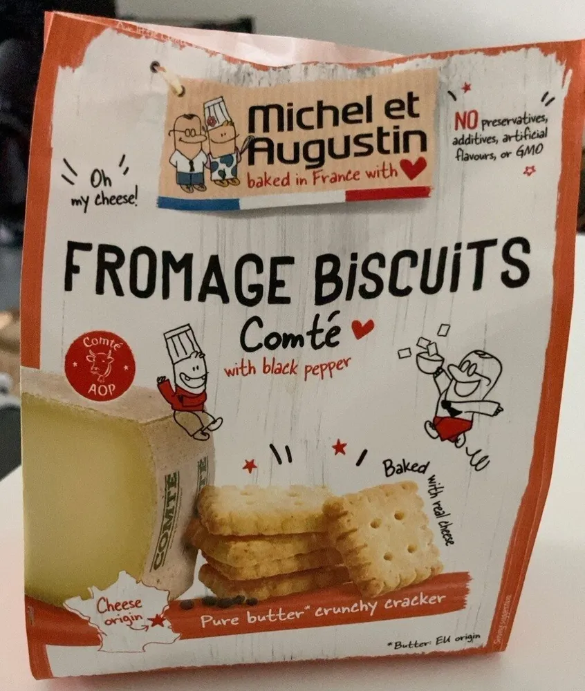Biscuits fromage comté