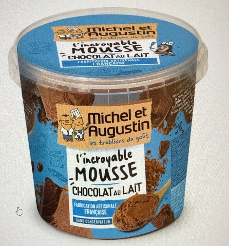Mousse chocolat au lait