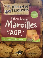 Petits beurre Maroilles AOP et pointe de cumin
