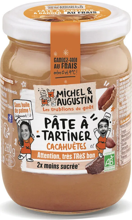 Pâte à tartiner cacahuètes
