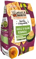 Carrés craquants Huile d'olive romarin