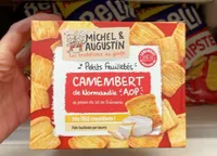 Petits feuilletés camembert