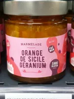 Marmelade Orange de Sicile Geranium