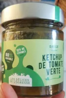 Ketchup de tomate verte