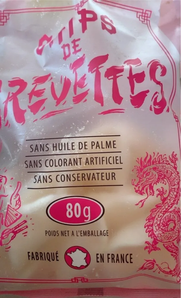 chips crevette