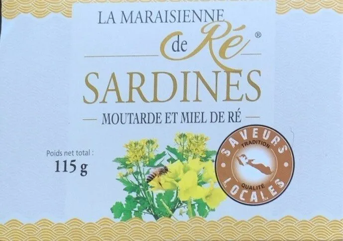 Sardines moutarde et miel de Ré