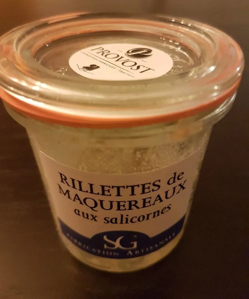 Rillettes de maquereaux aux salicornes