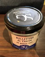 Rillettes de thon au poivre vert