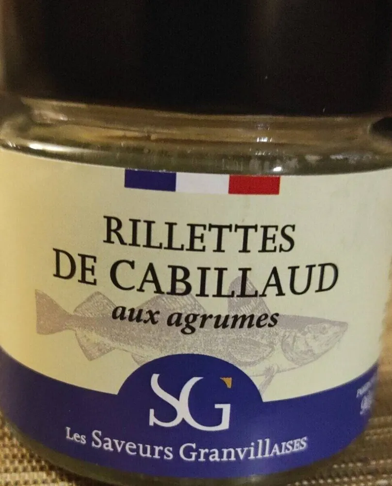 Rillettes de cabillaud aux agrumes