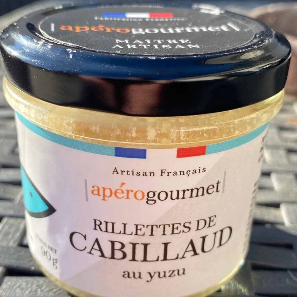 Rillettes de cabillaud au yuzu