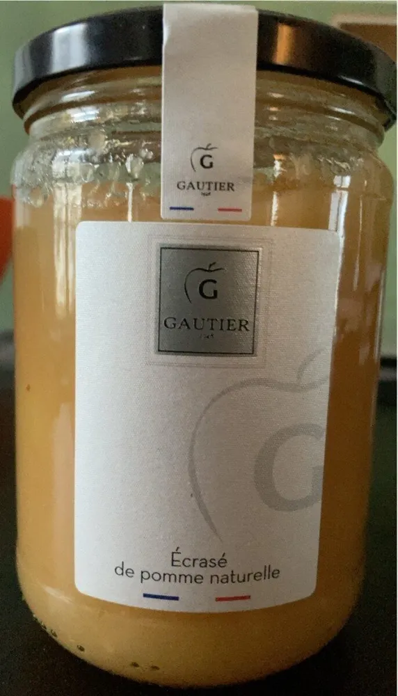 Ecrasé de pomme naturelle