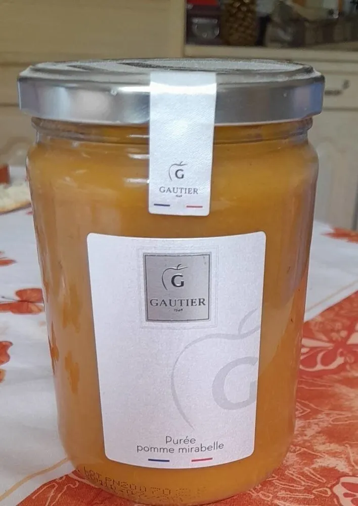 Purée pomme mirabelle