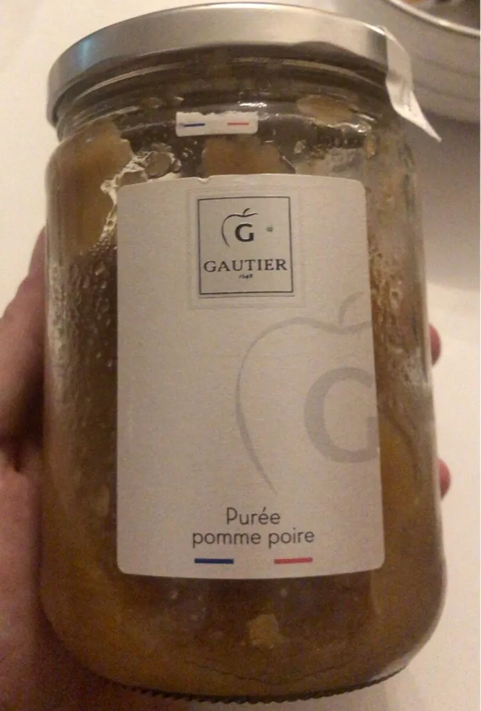 Purée pomme poire