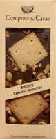 Tablette chocolat Biscuit Caramel Noisettes