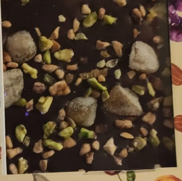 Chocolat tablette Noir Mendiant