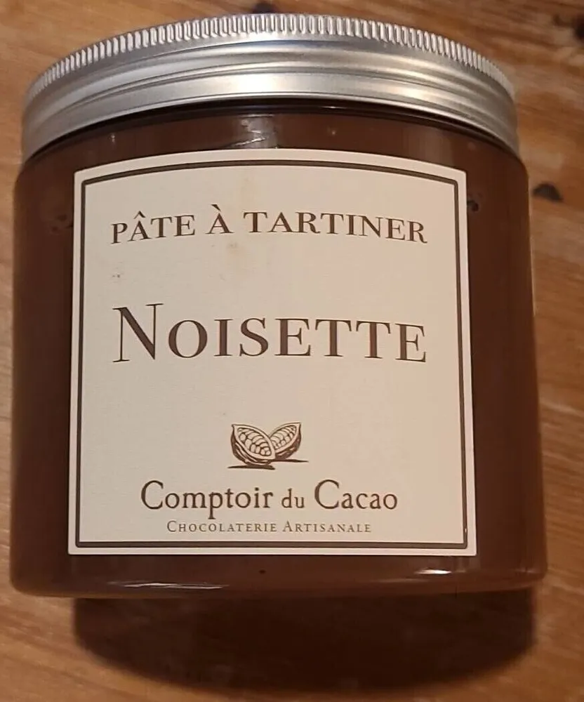 Pâte à tartiner noisette