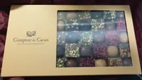 Etui comptoir du cacao assortiment praliné feuilleté