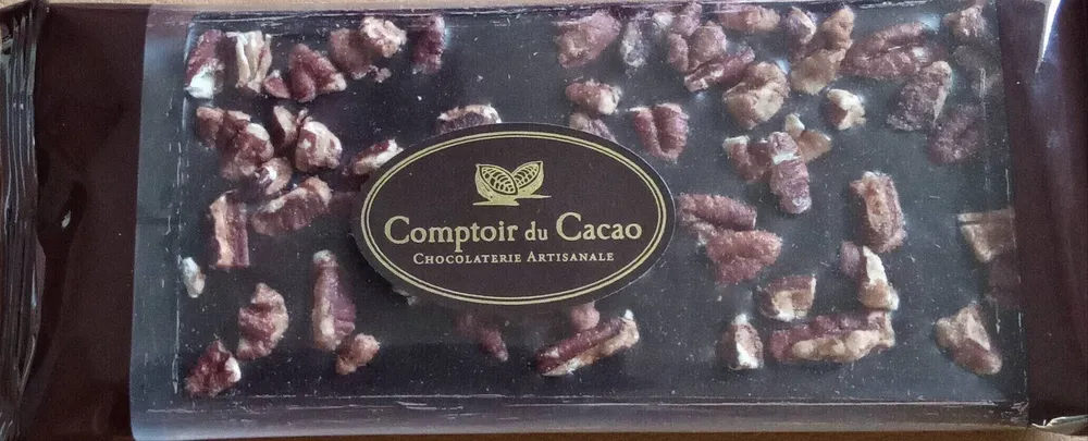Tablette Noire Pécan Caramélisée