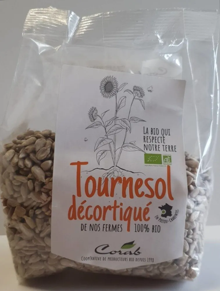 Tournesol décortiqué bio