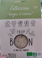 Fettuccine de konjac et fibre d'avoine - ENVI-BIO
