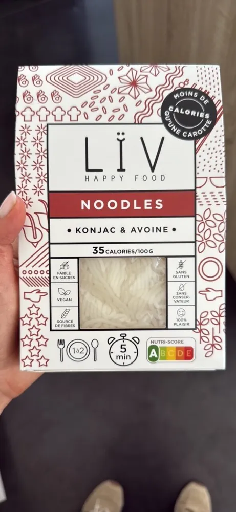 Noodle konjac & avoine