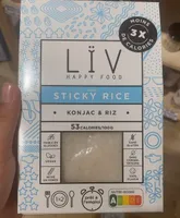 Sticky rice konjac & riz