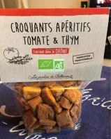 Croquants apéritifs tomate & thym