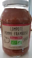 Compote pomme framboise