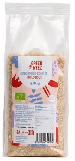 Riz rond demi complet Bio
