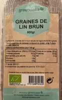 Graines de lin brun