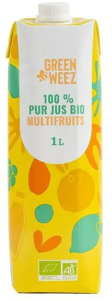 Jus multifruits bio