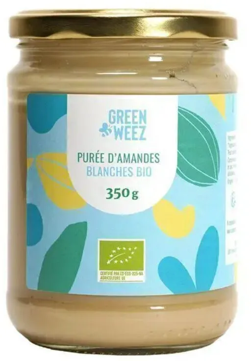 Purée d'amandes blanches bio
