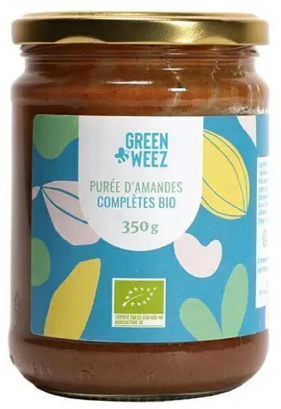 Purée d'amandes complète bio